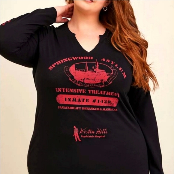 🎃NWT VINTAGE TORRID TEE - FREDDY KRUGER NIGHTMARE ON ELM STREET - HALLOWEEN 3X - Picture 3 of 10
